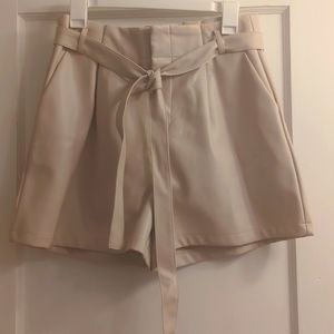 Leather shorts from Apricot Lane Boutique, size Large
